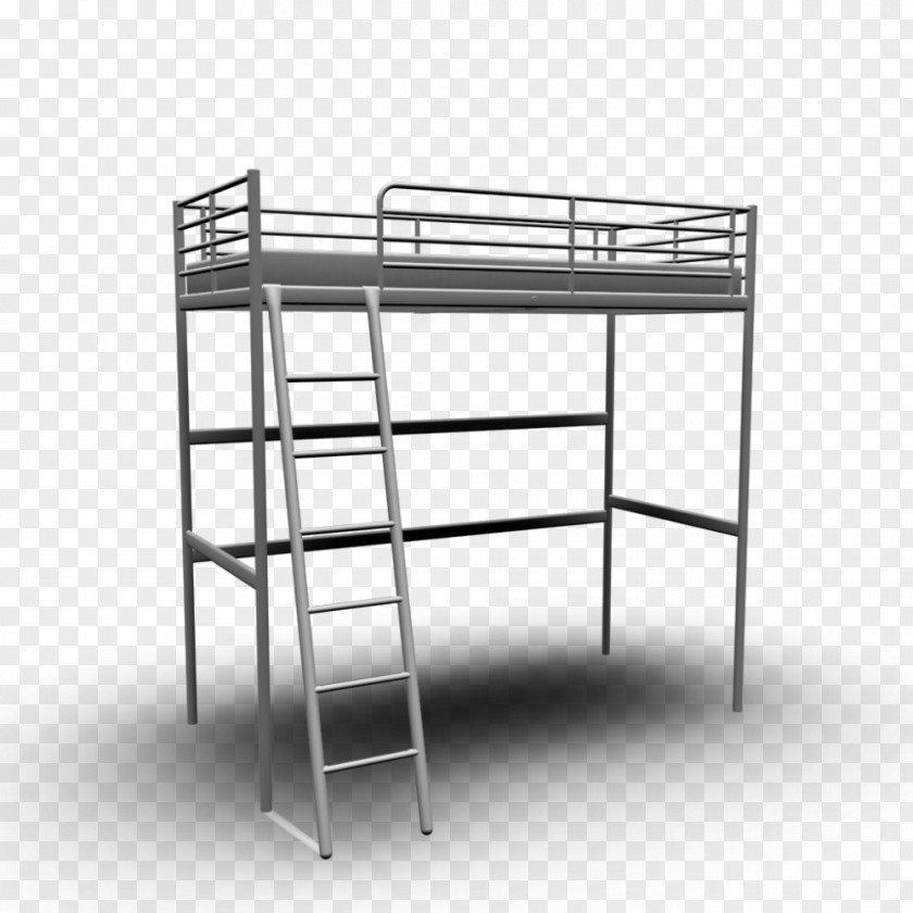 Bed Bunk Frame Shelf IKEA PNG