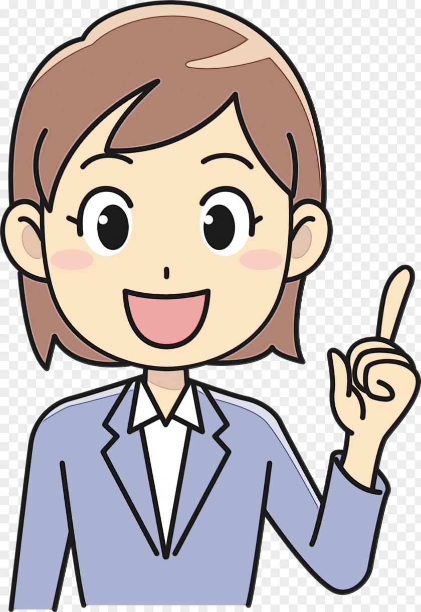 Gesture Head Cartoon Face Finger White Facial Expression PNG