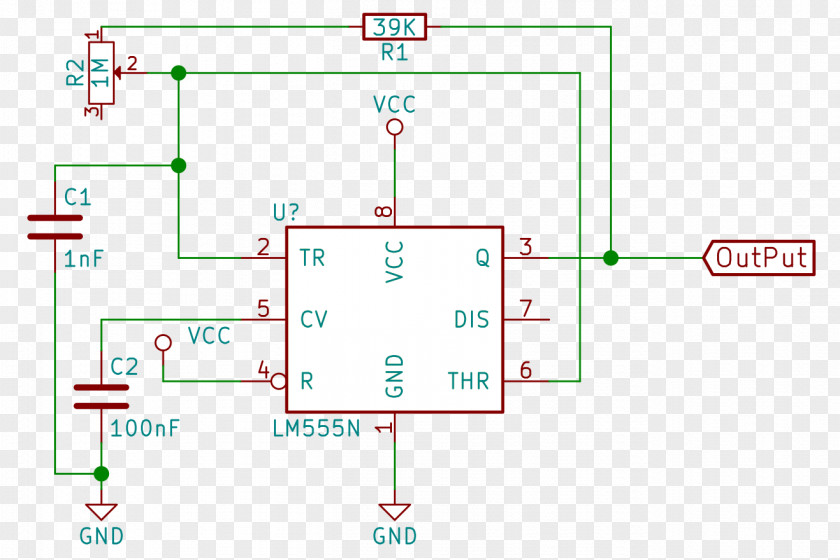 555 Timer IC Integrated Circuits & Chips Comparator Astabil Multivibrator Flip-flop PNG