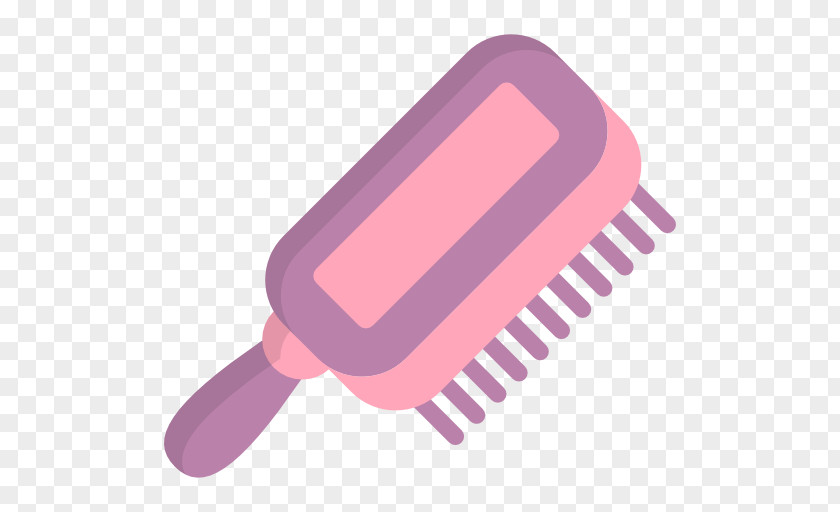 Comb Magenta Purple Brush PNG