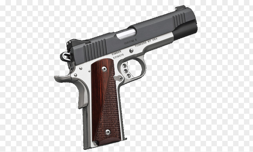 Handgun Kimber Manufacturing Custom Eclipse .45 ACP Firearm PNG