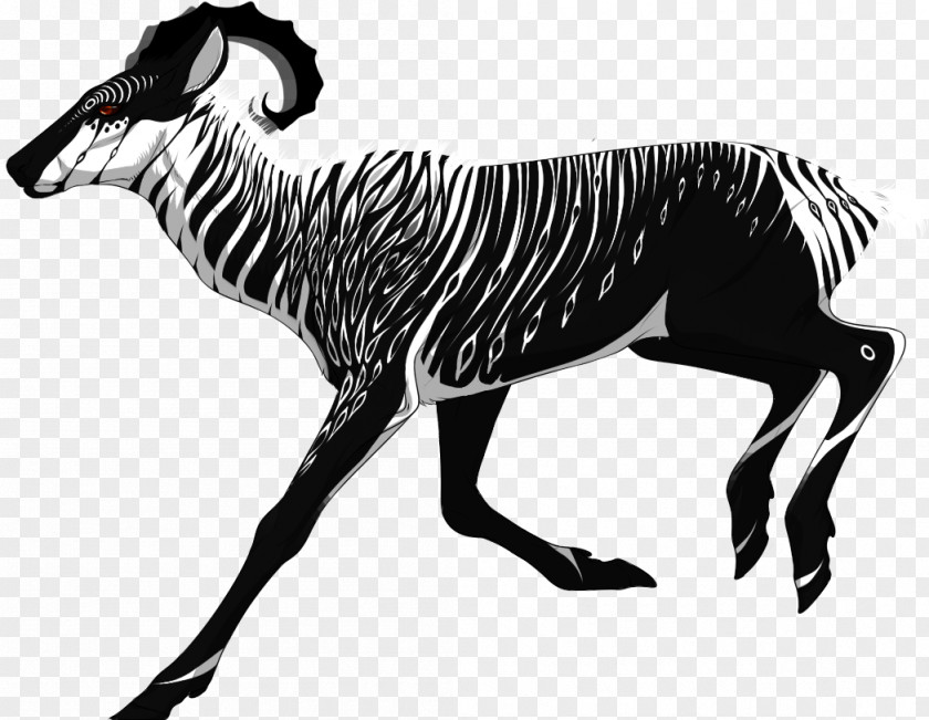 Mustang Quagga Mane Zebra Animal PNG