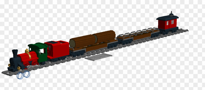 Thunder Mountain Railroad Big Train Rail Transport Disneyland LEGO PNG