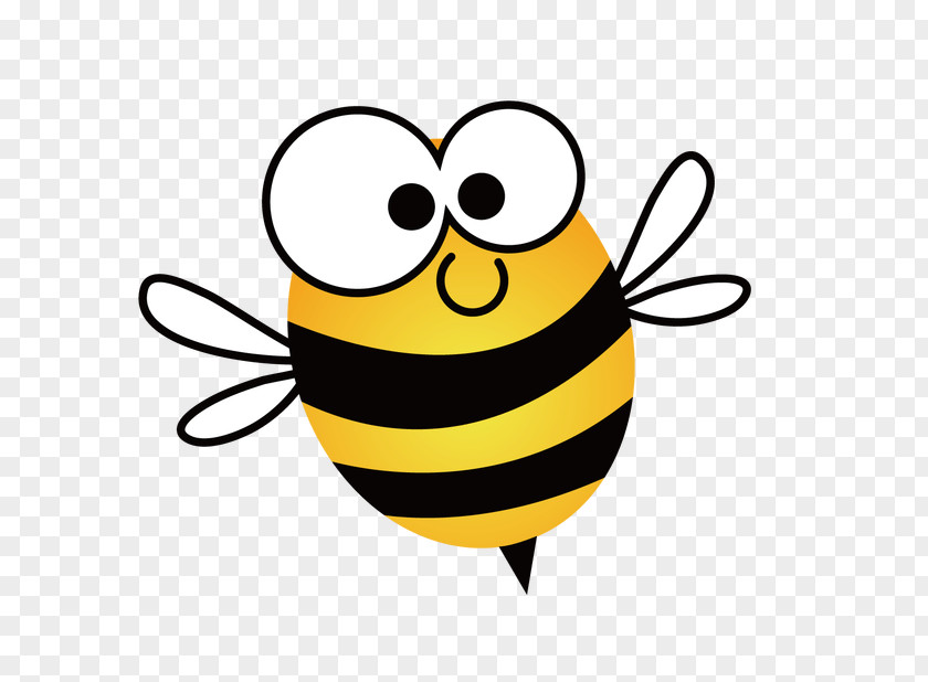 Bee Clipart Cute Honey Clip Art Beehive PNG