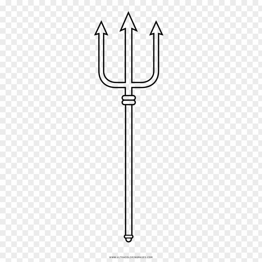Ear Trident Line Angle PNG
