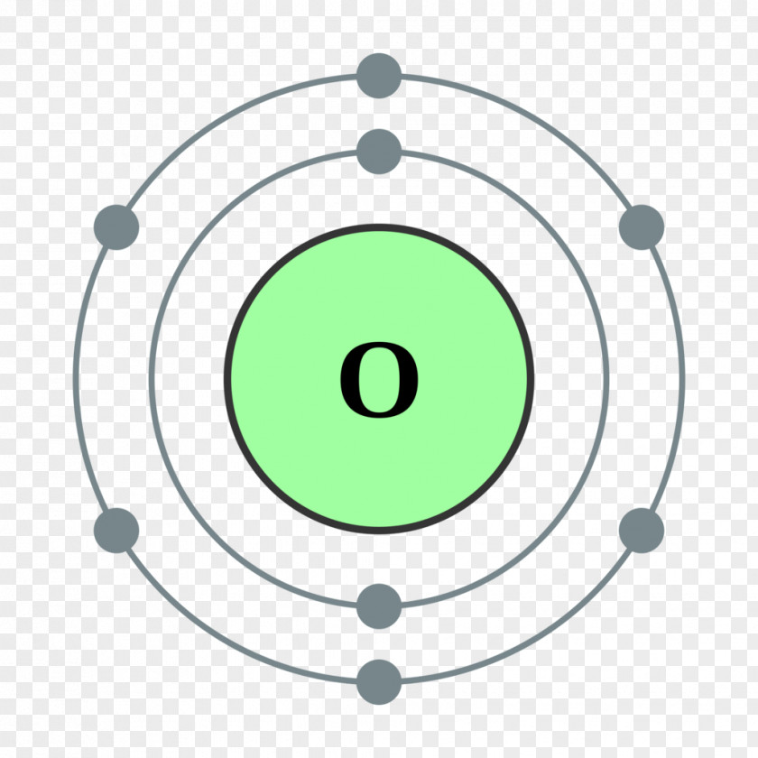 Electron House Atomic Number Oxygen Bohr Model Chemical Element PNG