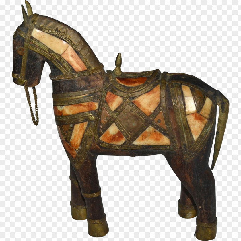 Horse Equestrian Statue Sculpture Wood Carving PNG