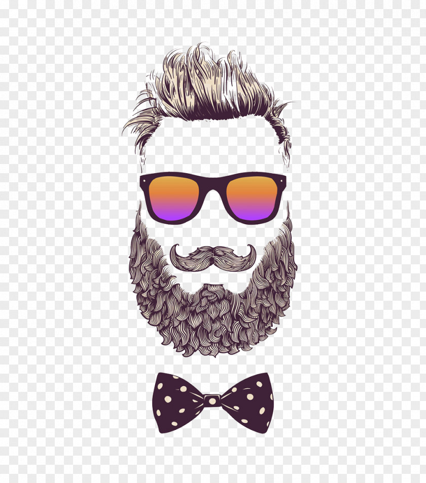 Personalized Bearded Man Hipster Stock Photography Royalty-free Illustration PNG