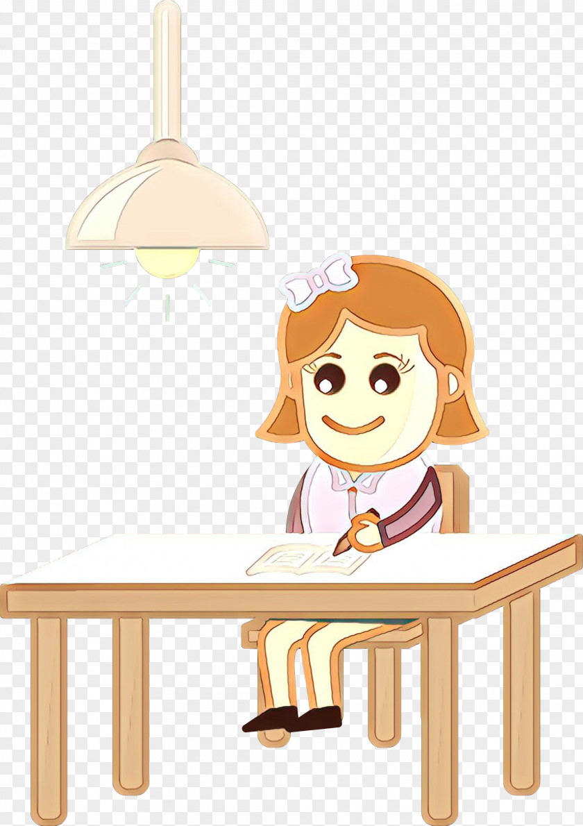 Sitting Furniture Cartoon Table Clip Art PNG