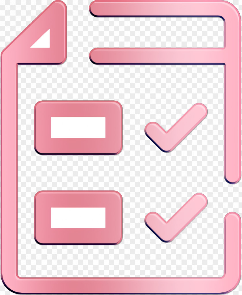 Work Productivity Icon List PNG