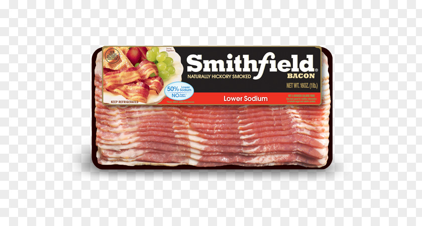 Bacon Back Ham Smithfield Foods Meat PNG