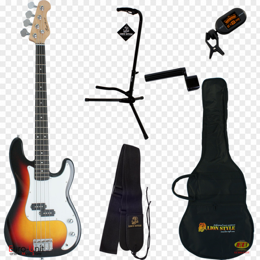 Bass Guitar Fender Precision Stratocaster Electric PNG
