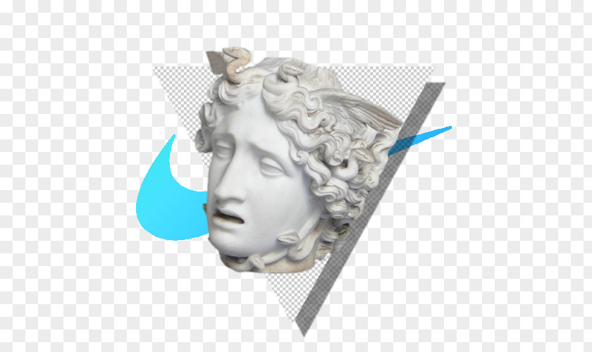 Nike Eyebrows Perseus With The Head Of Medusa Sculpture Statue Art PNG