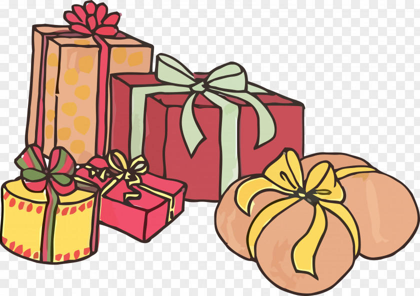 Happy New Year Gift Gifts Presents PNG
