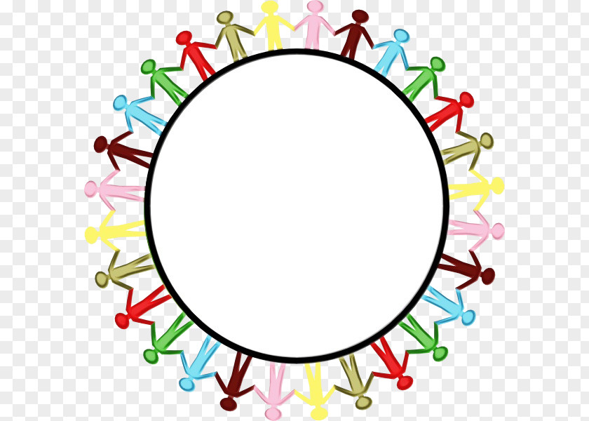 Oval Friendship Cartoon PNG