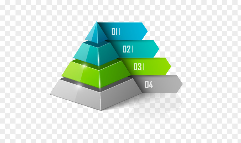 Pyramid Ppt Element Infographic Chart PNG