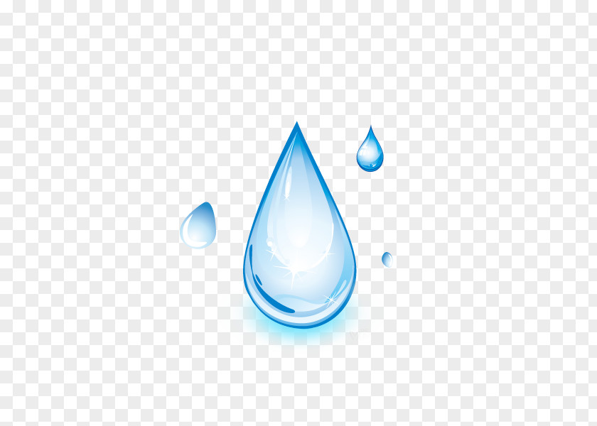 Cartoon Water Drops Drop Distilled Light PNG