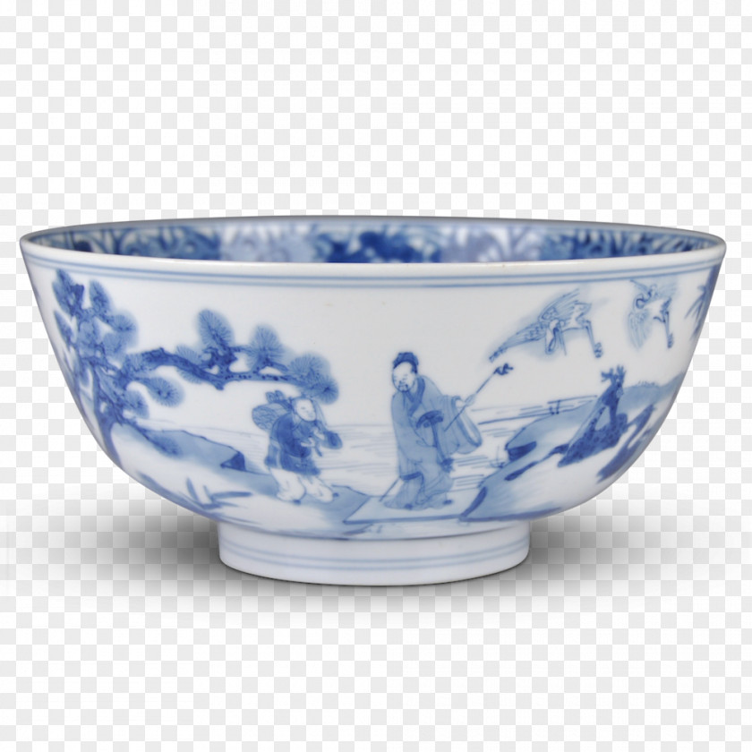 Cup Ceramic Blue And White Pottery Saucer Bowl Tableware PNG