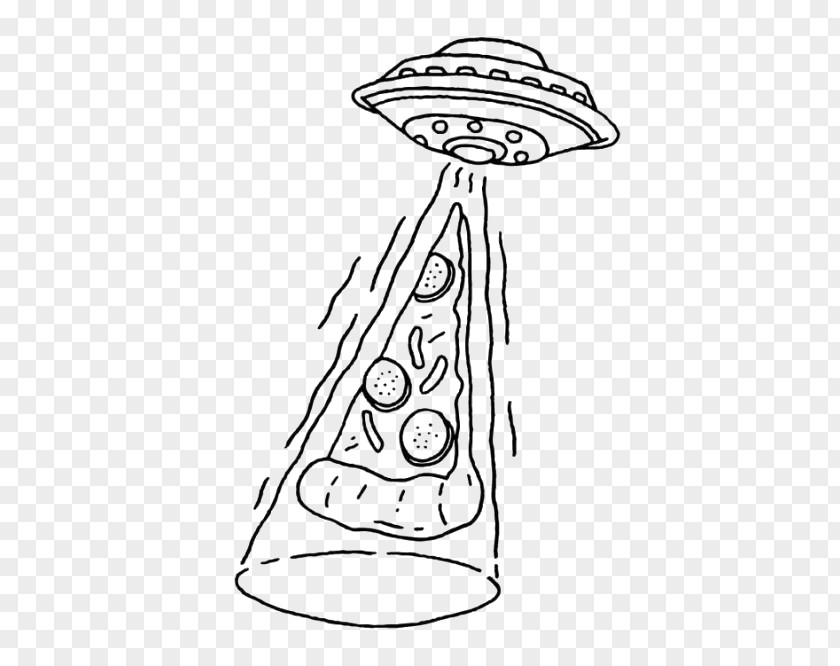 Hand-painted UFO T-shirt Unidentified Flying Object Drawing Extraterrestrial Life Illustration PNG