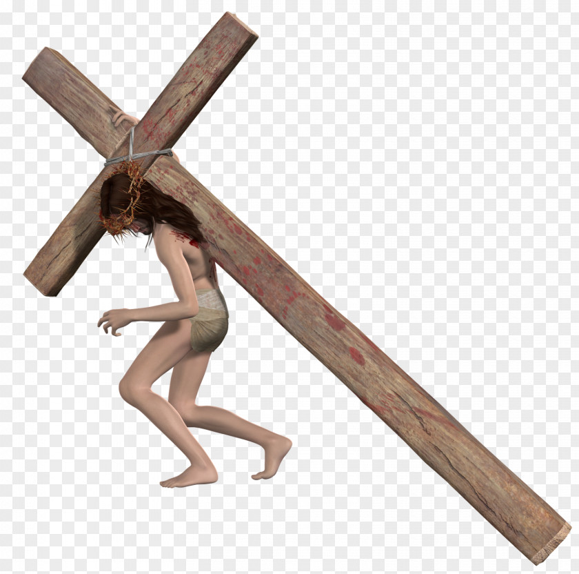 Happy Easter Poster Crucifix Wood /m/083vt PNG