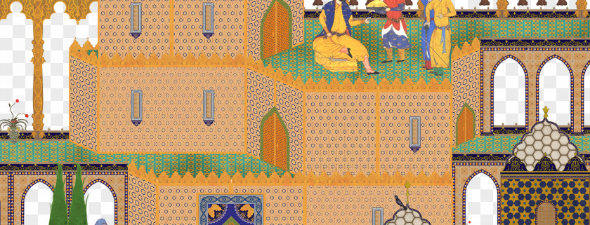 Aladdin Buildings One Thousand And Nights Illustration PNG