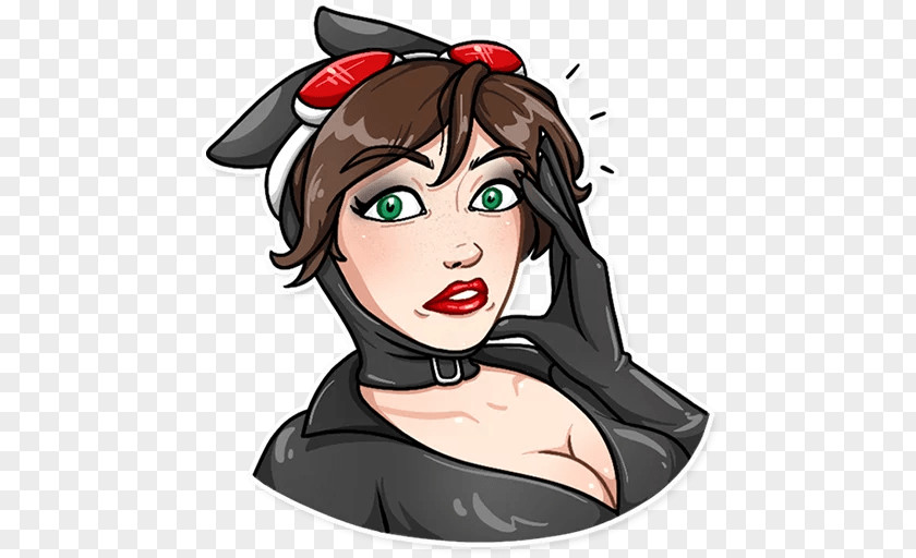 Catwoman Sticker Telegram Batman PNG