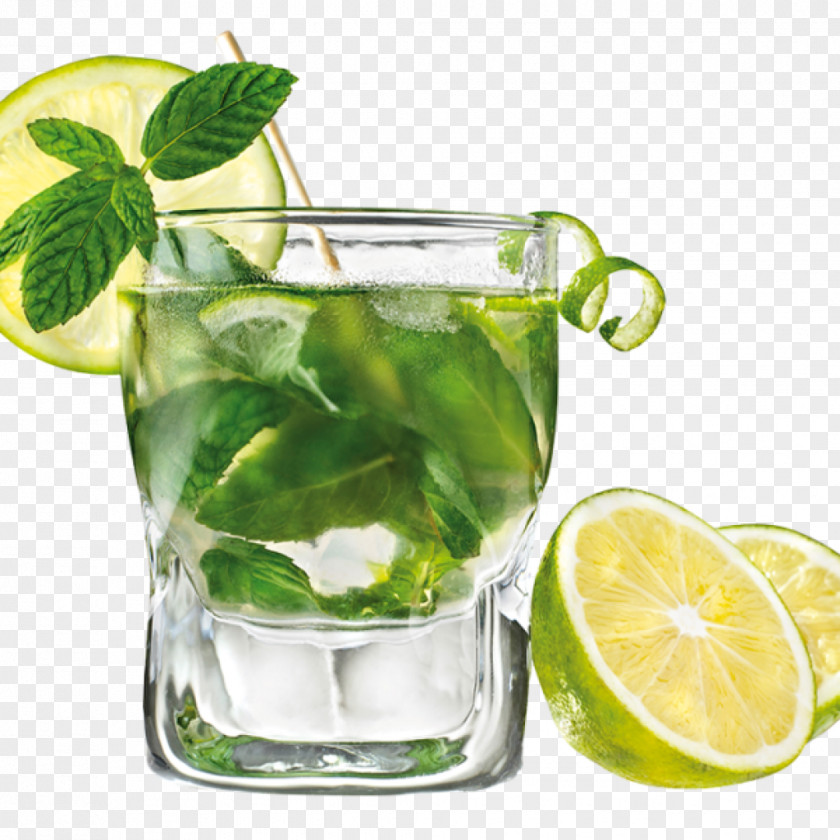 Mojito Bacardi Cocktail Lime Juice PNG