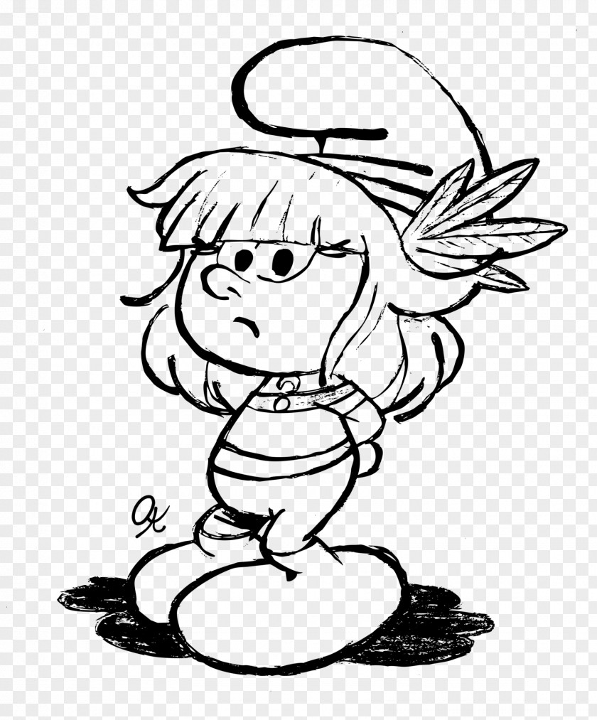 Smurfs Smurfette Art Drawing The PNG