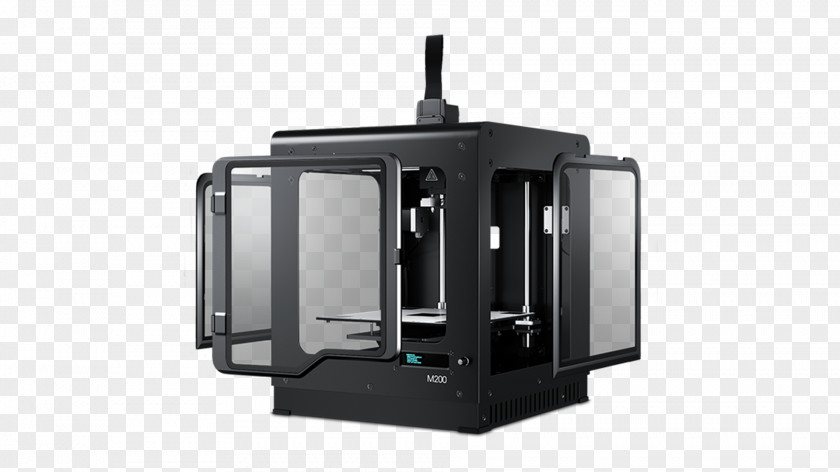 Glass Box Zortrax M200 3D Printing Printer PNG