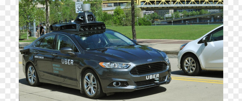 Taxi Autonomous Car Uber Ford Mondeo PNG