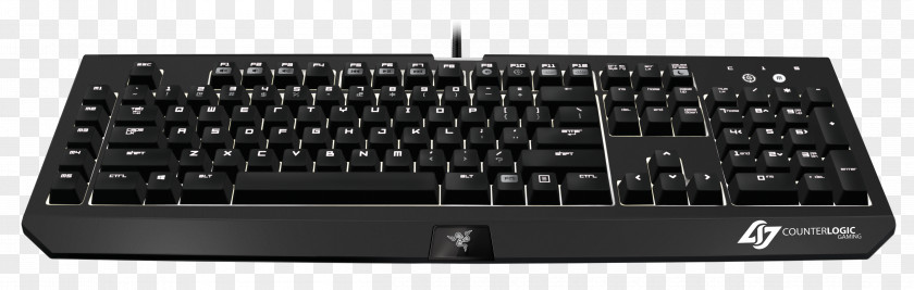Keyboard Computer Gaming Keypad Razer Inc. Electrical Switches PNG