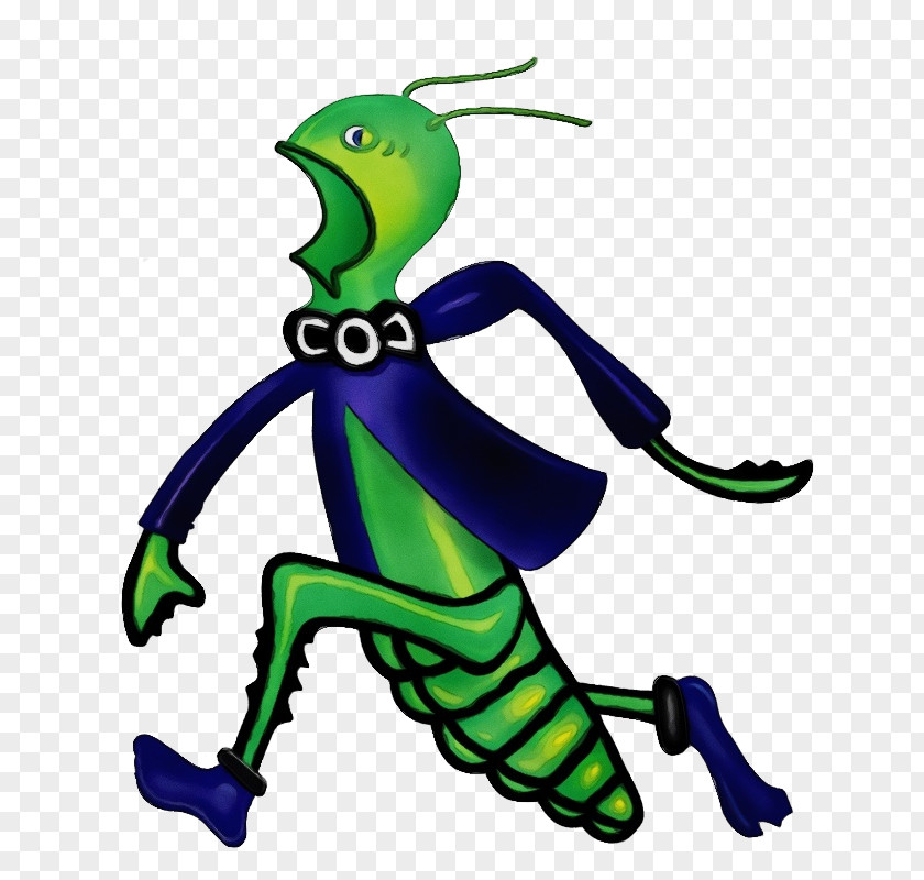 Animal Figure Fictional Character Green Clip Art PNG