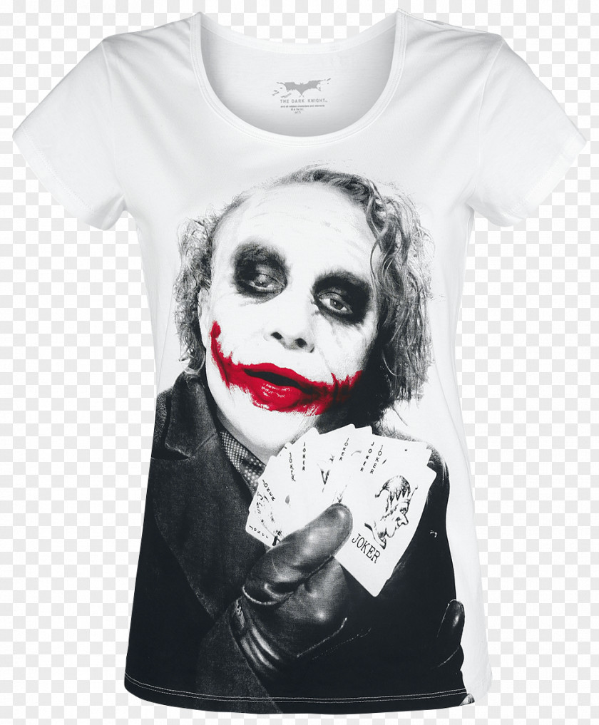 Joker T-shirt The Dark Knight Batman Harley Quinn PNG