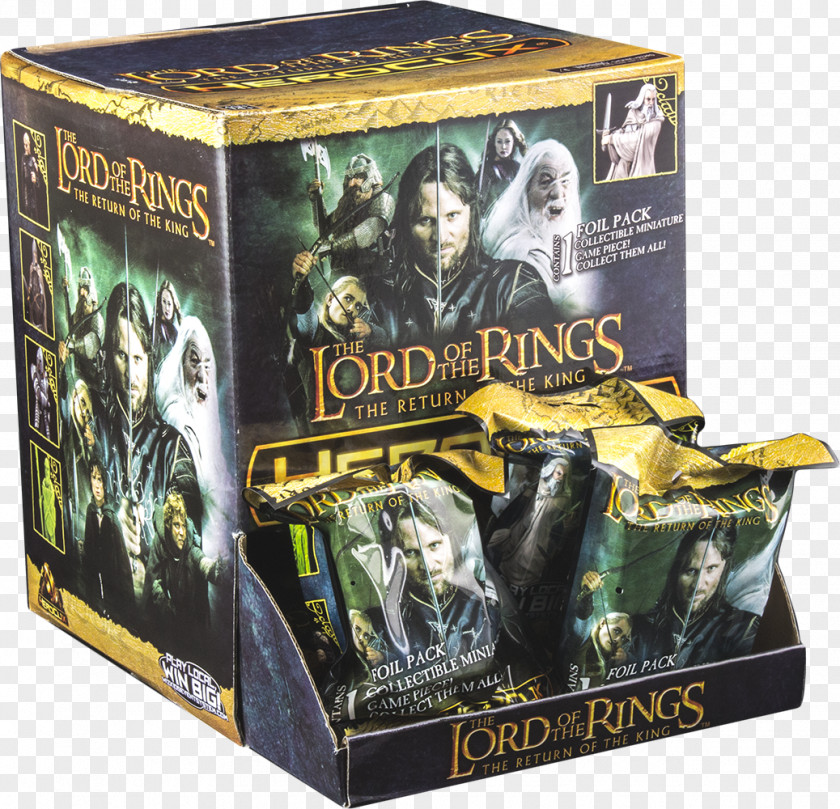 King Of The Ring HeroClix Action & Toy Figures Lord Rings: Return PNG