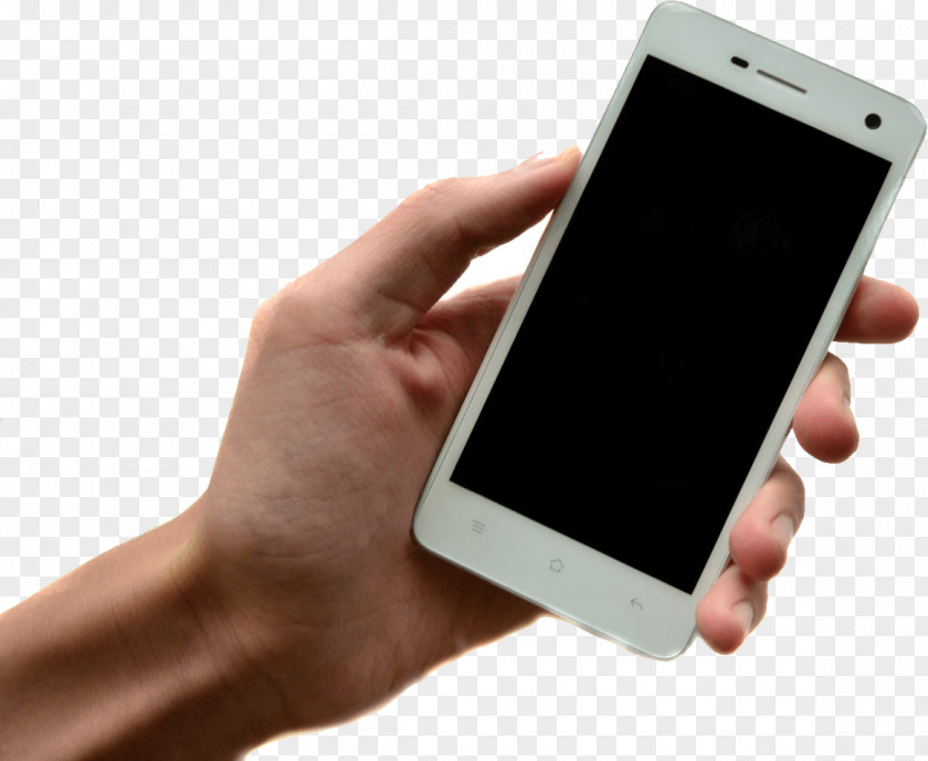 Smartphone In Hand Image Android Telephone PNG