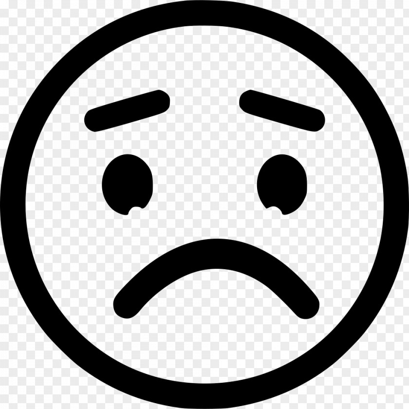 Smiley Sadness Emoticon PNG