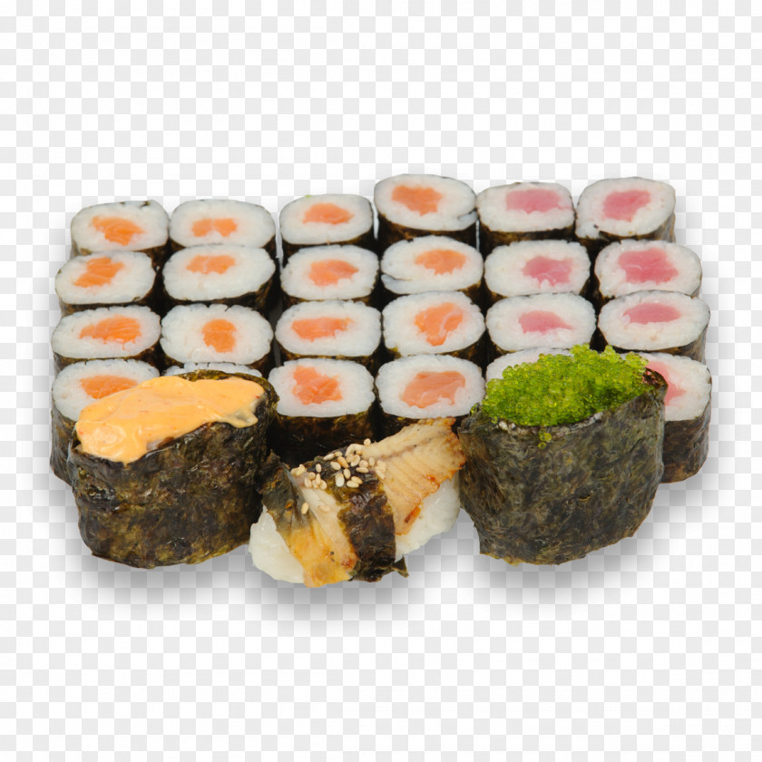 Sushi California Roll Gimbap Makizushi Smoked Salmon PNG