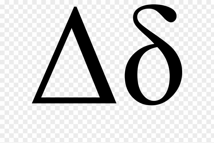 Symbol Greek Alphabet Delta Letter Case PNG