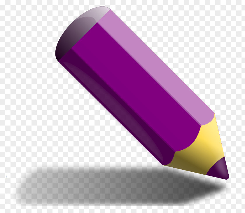 Violet Cliparts Colored Pencil Drawing Clip Art PNG