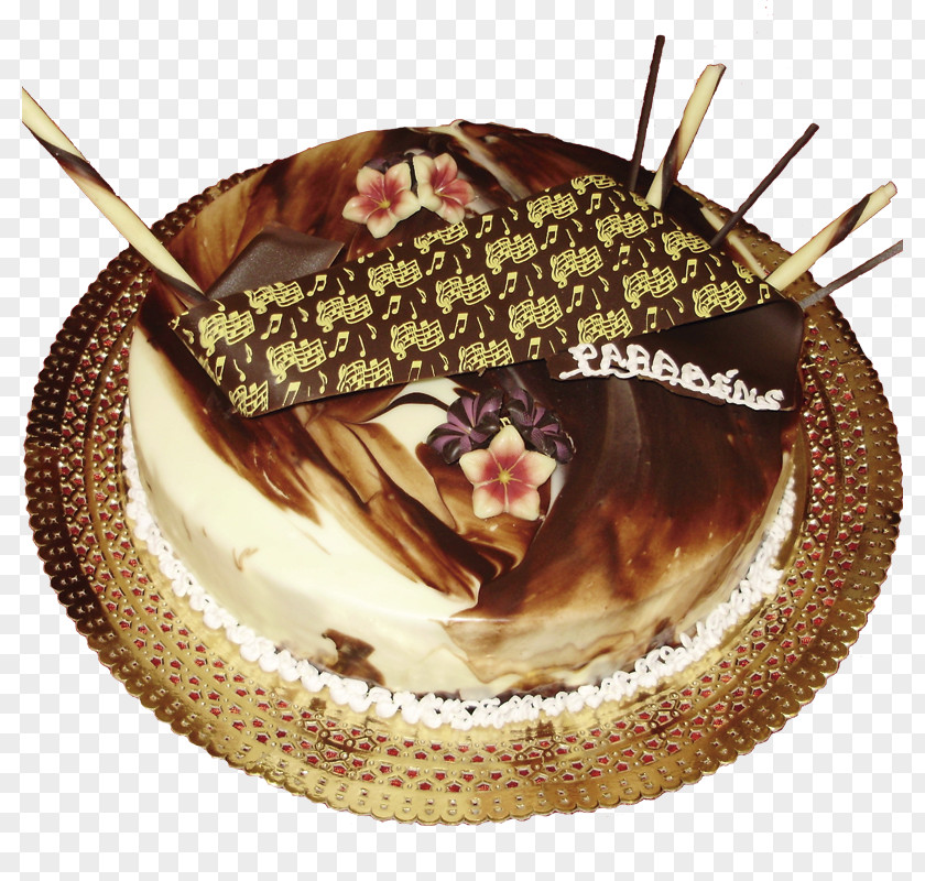 Chocolate Cake Sachertorte Profiterole PNG