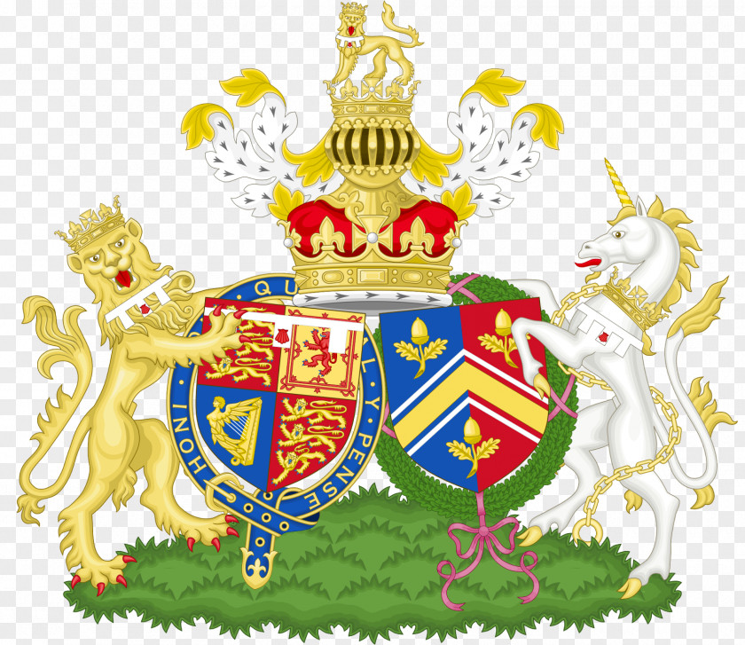 Conjugal Royal Coat Of Arms The United Kingdom Crest Family PNG