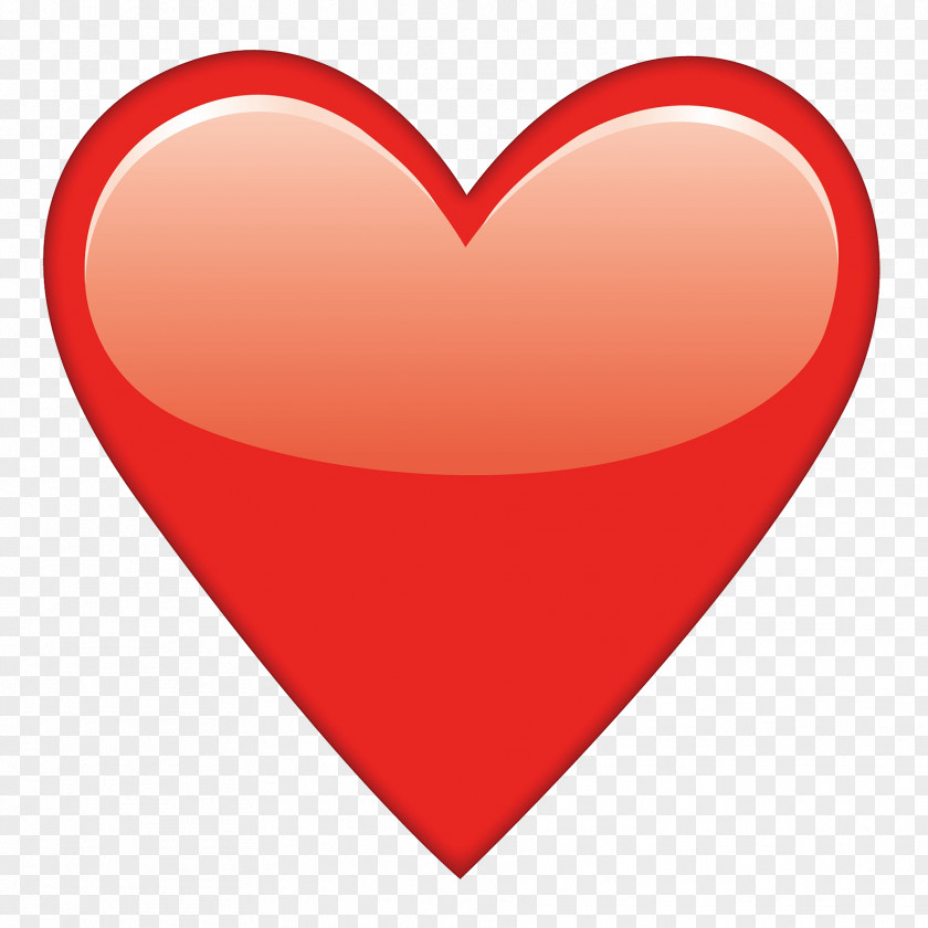 Emoji Heart Sticker Clip Art PNG