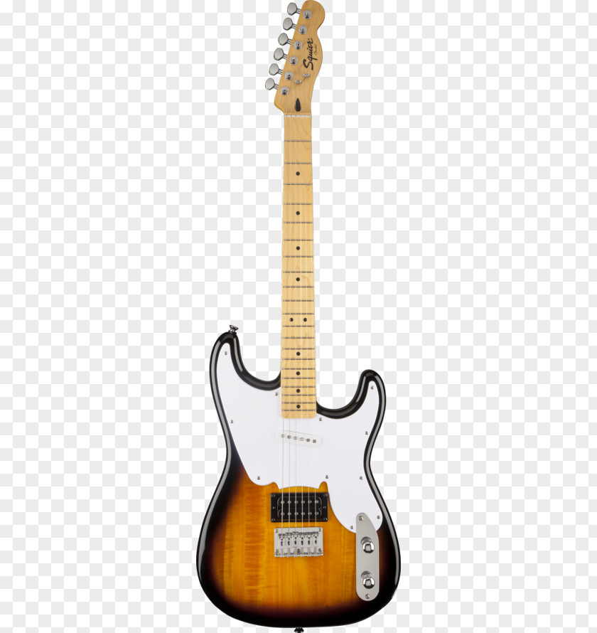 Guitar Squier Sunburst Fender Stratocaster Bullet Musical Instruments Corporation PNG