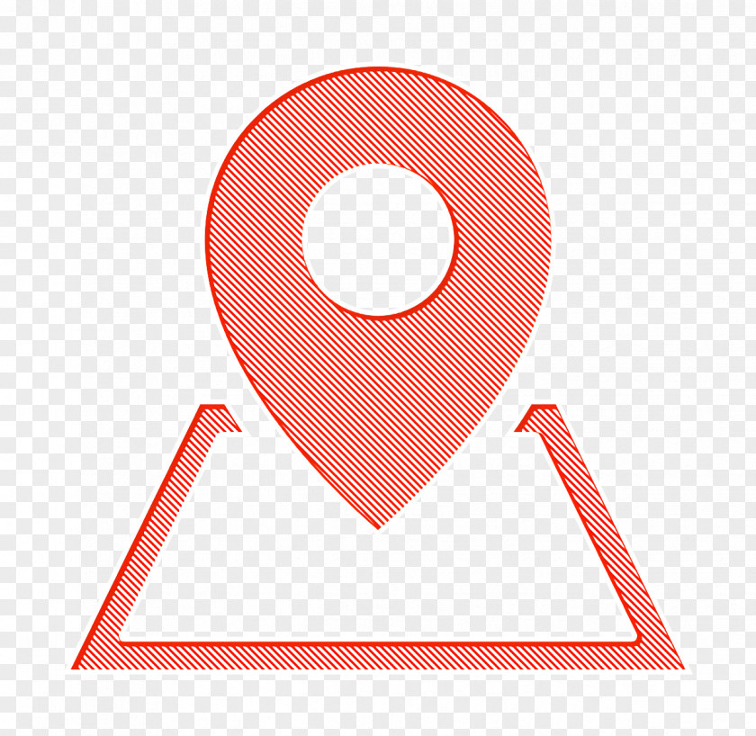 Placeholder On A Map Icon Pin Facebook Pack PNG