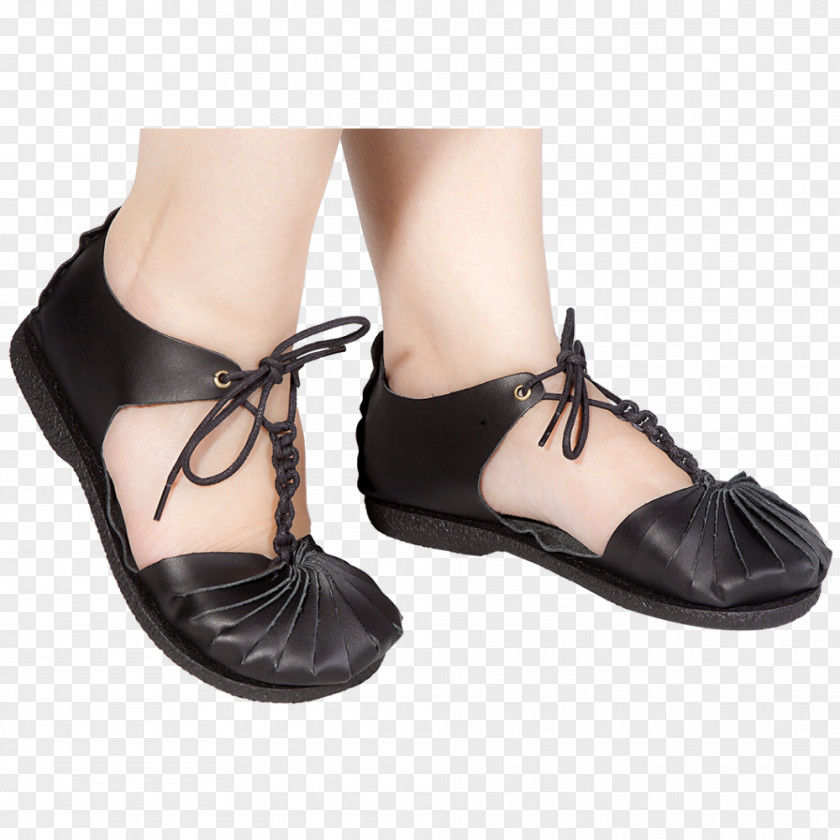 Sandal High-heeled Shoe Clothing Leather PNG