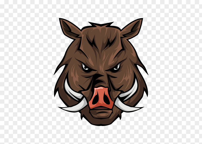 Wild Boar Cartoon Clip Art PNG