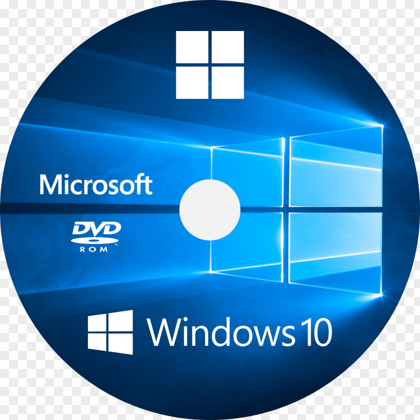 Windows CD Cover Transparent 10 DVD 64-bit Computing 7 Microsoft PNG