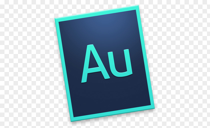 Adobe Au Text Display Device Electric Blue PNG