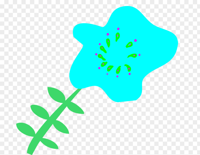 Blue Flower Drawing Digital Scrapbooking Petal Clip Art PNG