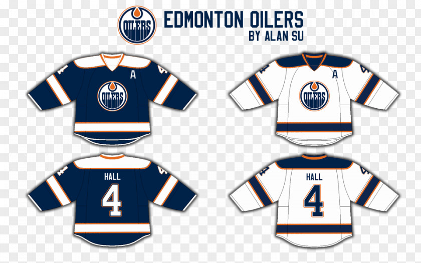 Edmonton Oilers Logo T-shirt Product Design Organization PNG